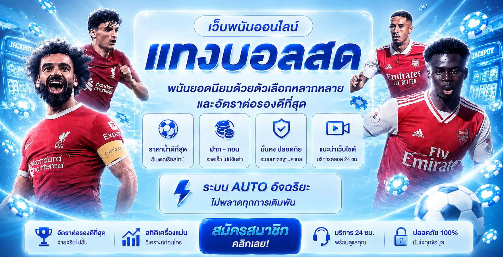 ระบบฝากถอนออโต้ GLX666 รองรับทุกธนาคาร